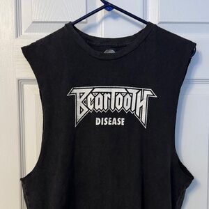 Beartooth Sleeveless Black Tank Top